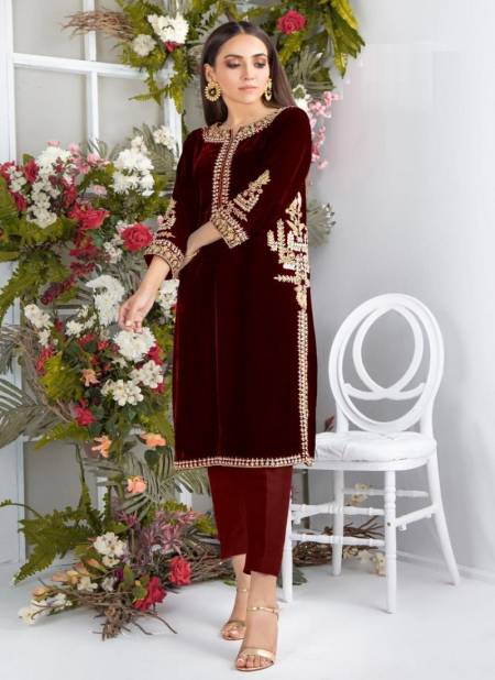 Kalam 1115 Special Winter Wear Wholesale Kurtis With Bottom